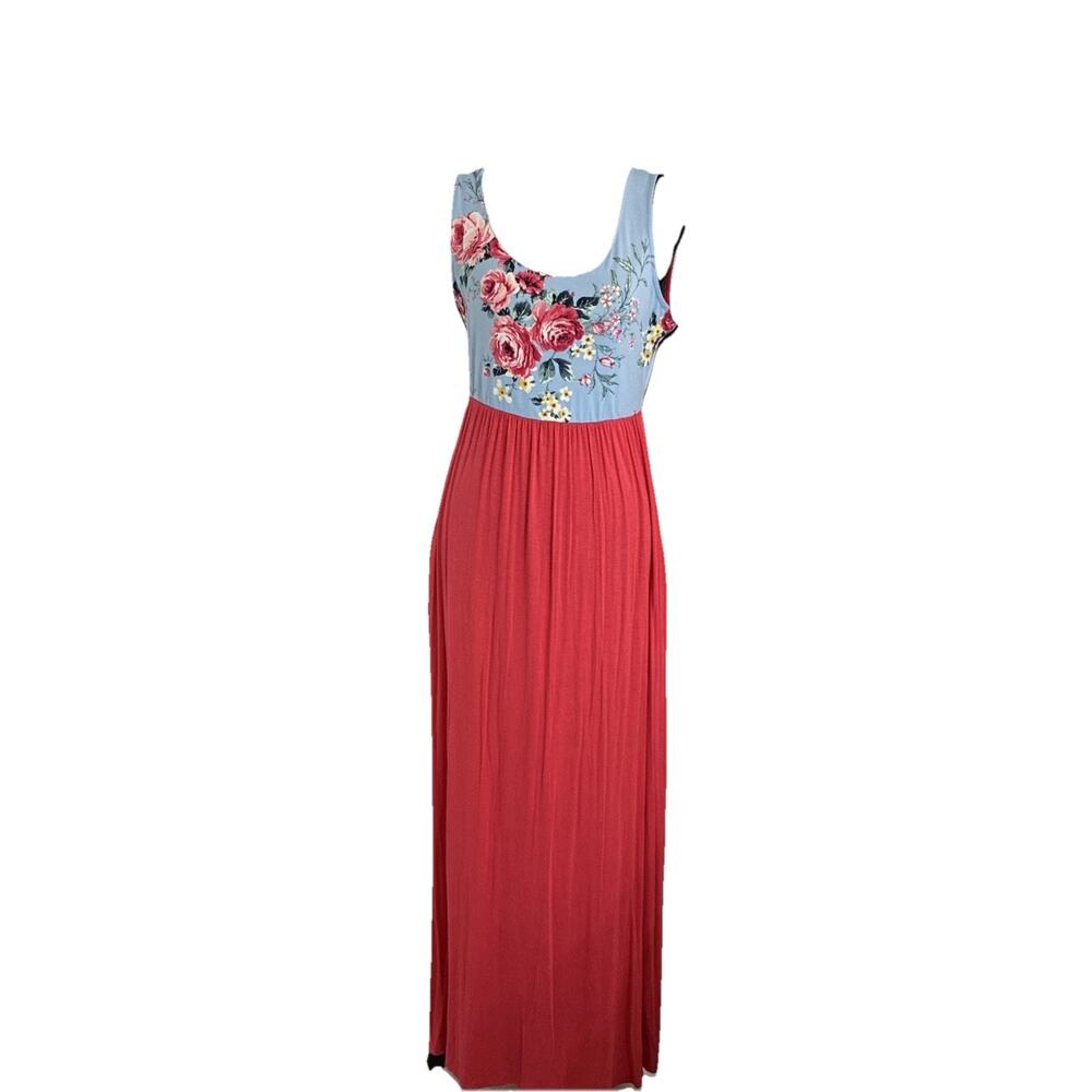 P.S. Kate Women’s Sz Medium Maxi Knit Sleeveless Knit Dress